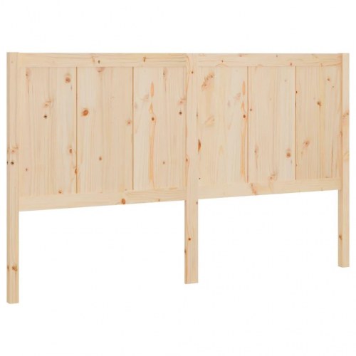 Sengegærde 205,5x4x100 cm massivt fyrretræ