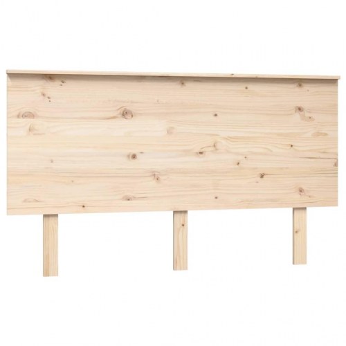 Sengegærde 144x6x82,5 cm massivt fyrretræ