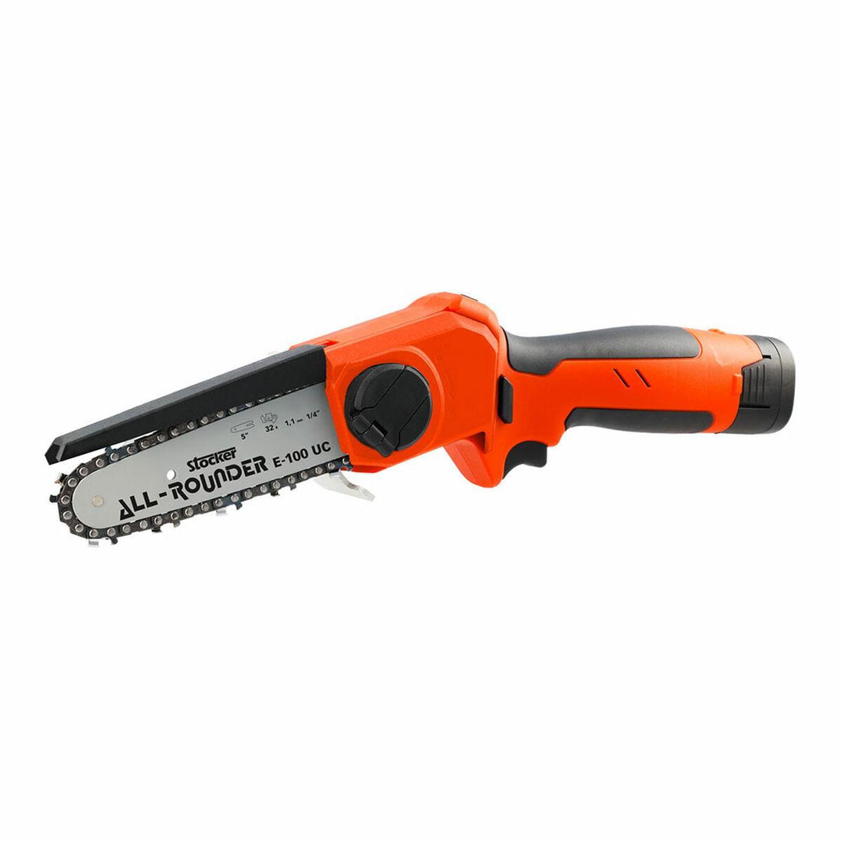 Stocker All-Rounder E100 UC ST-320 batteri-motorsav, håndholdt, sort/orange (EU-stik)
