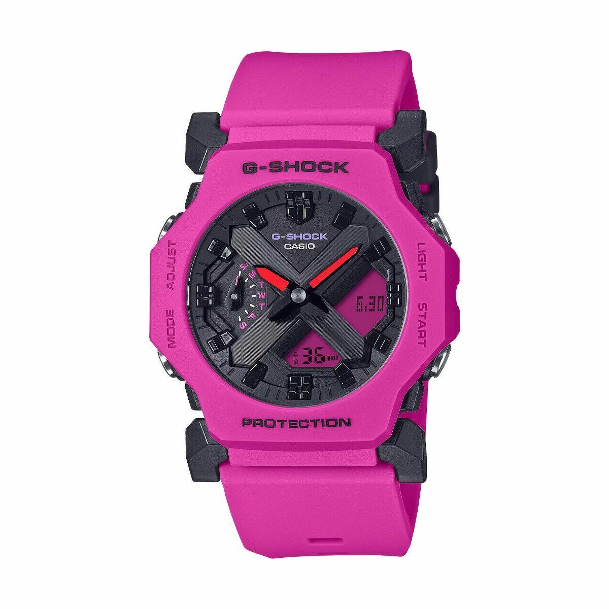 Casio G-Shock GA-2300-4AER unisex armbåndsur - pink