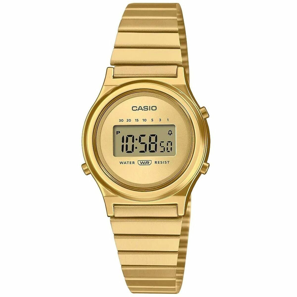 Casio LA700WEG-9AEF digitalt armbåndsur i guld