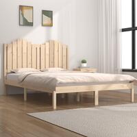 Sengeramme 160x200 cm massivt fyrretræ