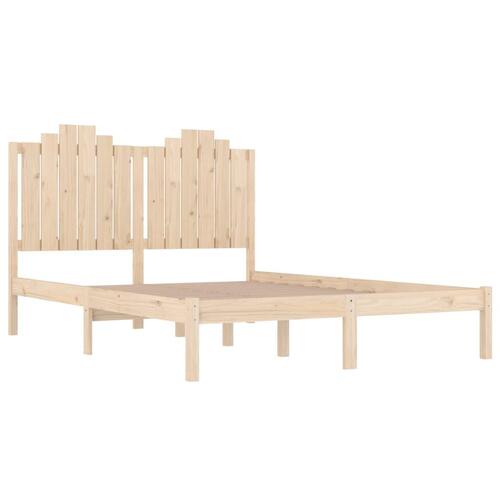 Sengeramme 160x200 cm massivt fyrretræ