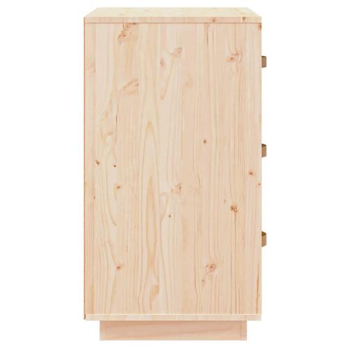   sengebord 40x40x75 cm massivt fyrretræ