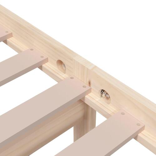 Sengeramme 75x190 cm massivt træ