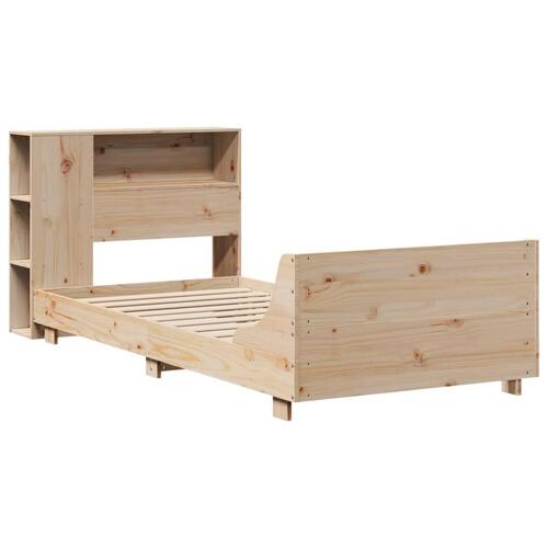 Sengeramme uden madras 90x190 cm massivt fyrretræ