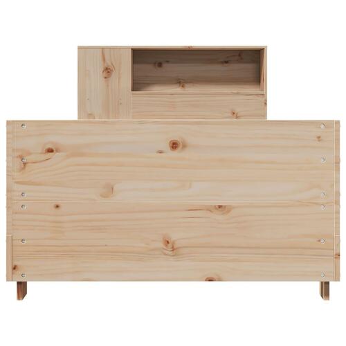 Sengeramme uden madras 90x190 cm massivt fyrretræ