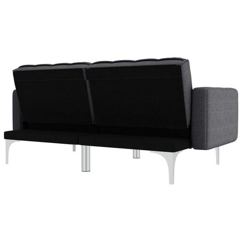 Sovesofa stof mørkegrå
