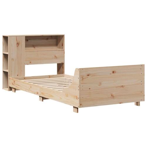 Sengeramme uden madras 90x200 cm massivt fyrretræ