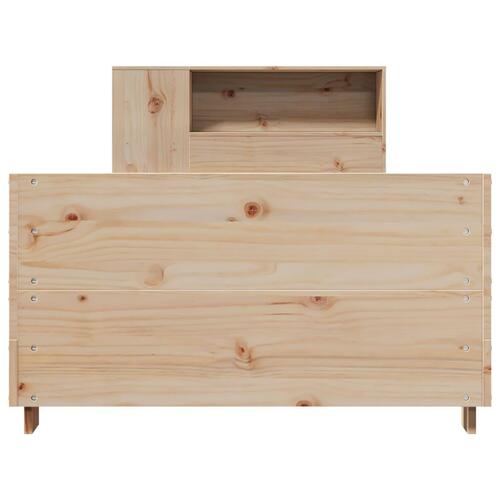 Sengeramme uden madras 90x200 cm massivt fyrretræ