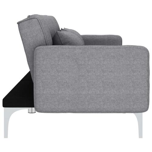 Sovesofa stof lysegrå