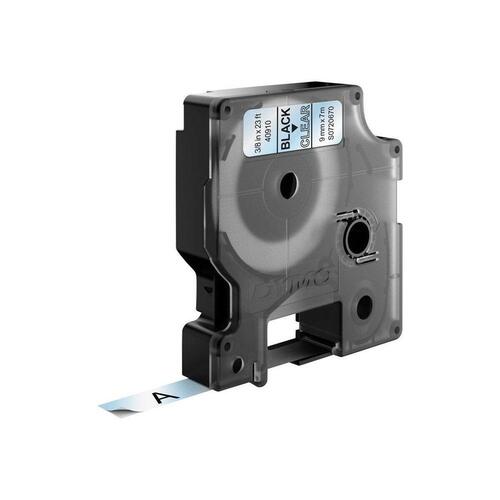Lamineret tape til mærkningsmaskiner Dymo LM D1 Sort (OUTLET A+)