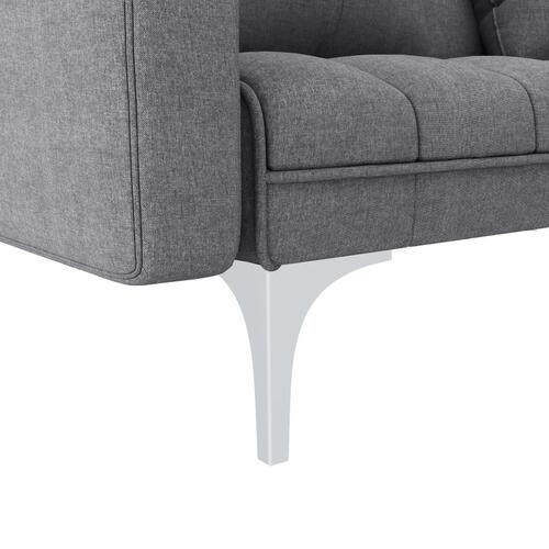 Sovesofa stof lysegrå