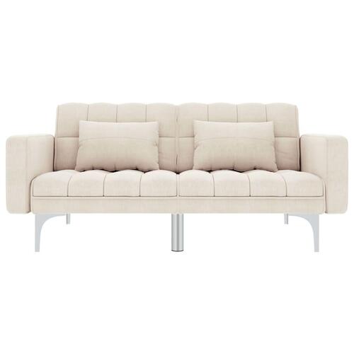 Sovesofa stof cremefarvet