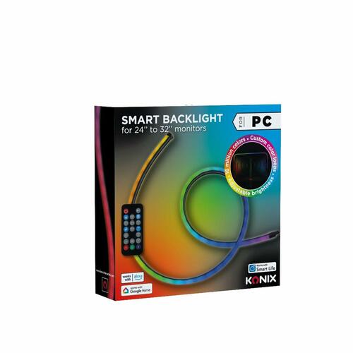 LED-bånd KONIX SMART Multifarvet
