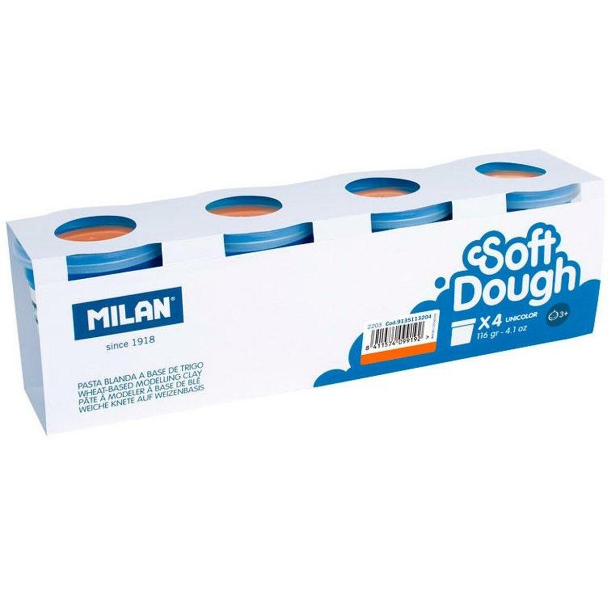 Milan Soft Dough modellervoks - Orange, 116 g