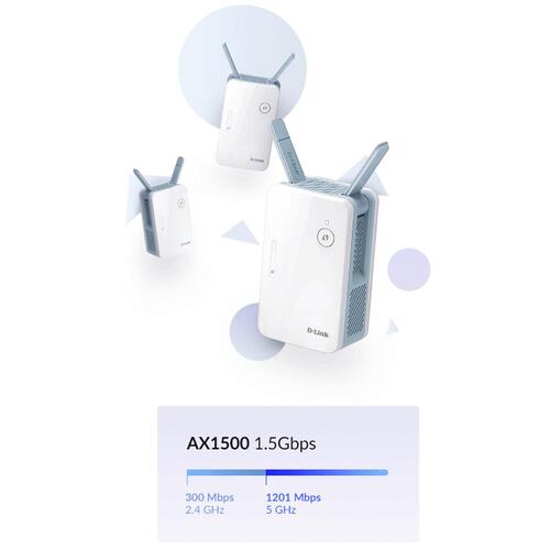 Wi-Fi forstærker D-Link Eagle Pro AI AX1500