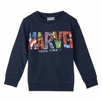 Sweatshirt til Børn Marvel Mørkeblå 10 år