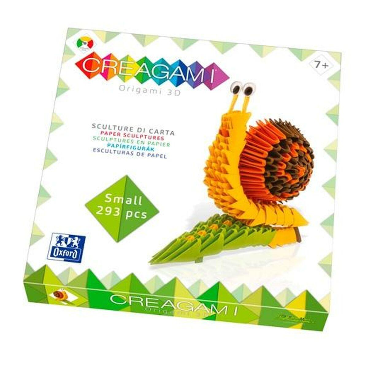 Oxford Creagami Origami 3D Snegl - Small, 293 dele
