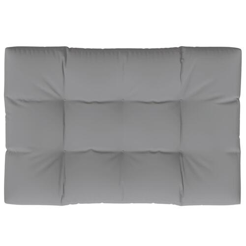 Pallehynde 120x80x12 cm stof grå