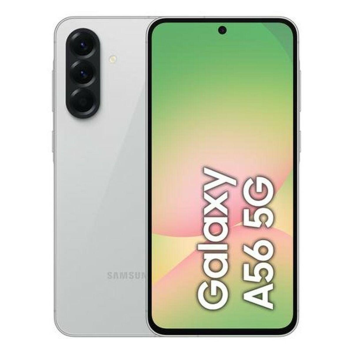 Smartphone Samsung A56 SM-A566B Sølvfarvet 6,7" 8 GB RAM 128 GB