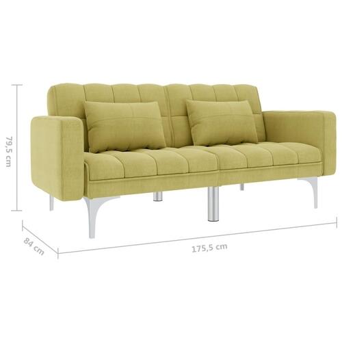 Sovesofa stof grøn