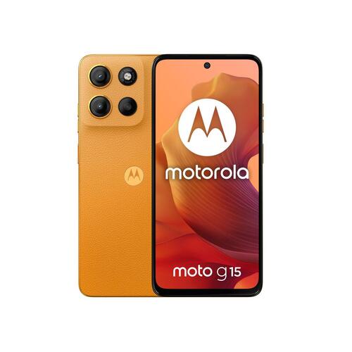 Smartphone Motorola Moto G15 8 GB RAM 256 GB Orange 6,72"