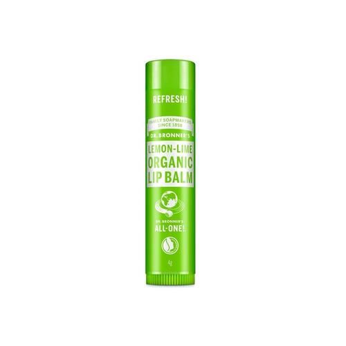 Læbepomade Dr Bronner's Lemon Lime 4 g Gennemsigtig