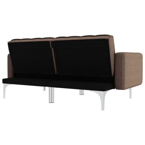Sovesofa stof brun