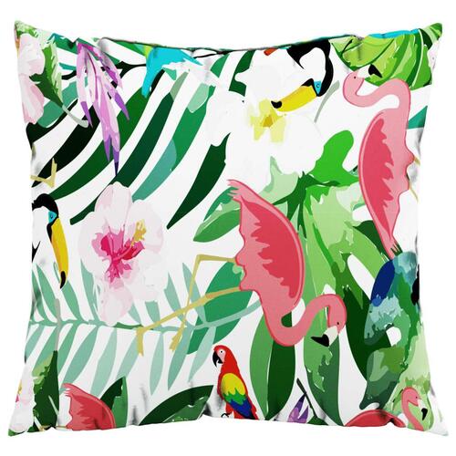 Pyntepuder 4 stk. 60x60 cm stof flerfarvet
