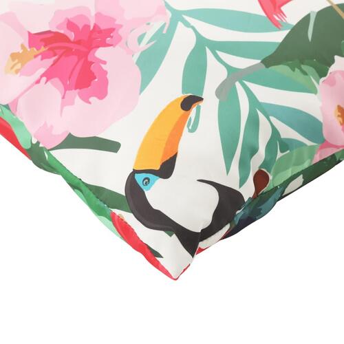 Pyntepuder 4 stk. 60x60 cm stof flerfarvet