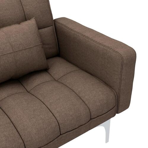 Sovesofa stof brun