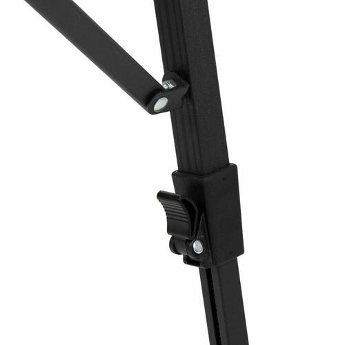 Sammenklappeligt bord Aktive 90 x 70 x 57 cm Camping Sort Brun Aluminium