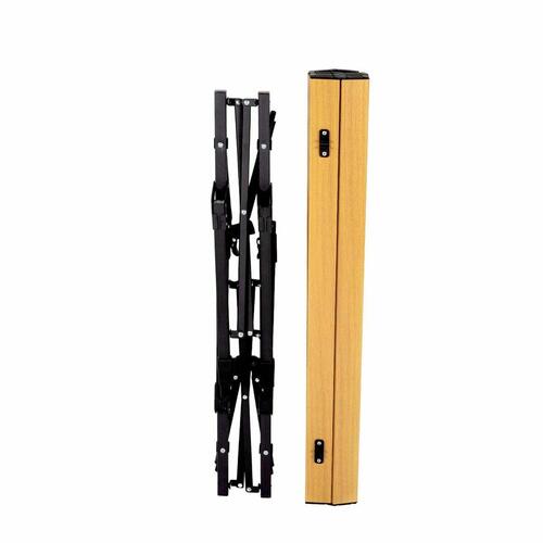 Sammenklappeligt bord Aktive 90 x 70 x 57 cm Camping Sort Brun Aluminium