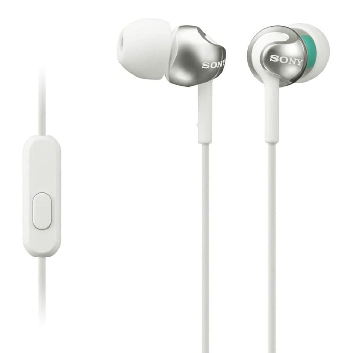 Headset Sony MDR-EX110AP 3,5 mm Hvid