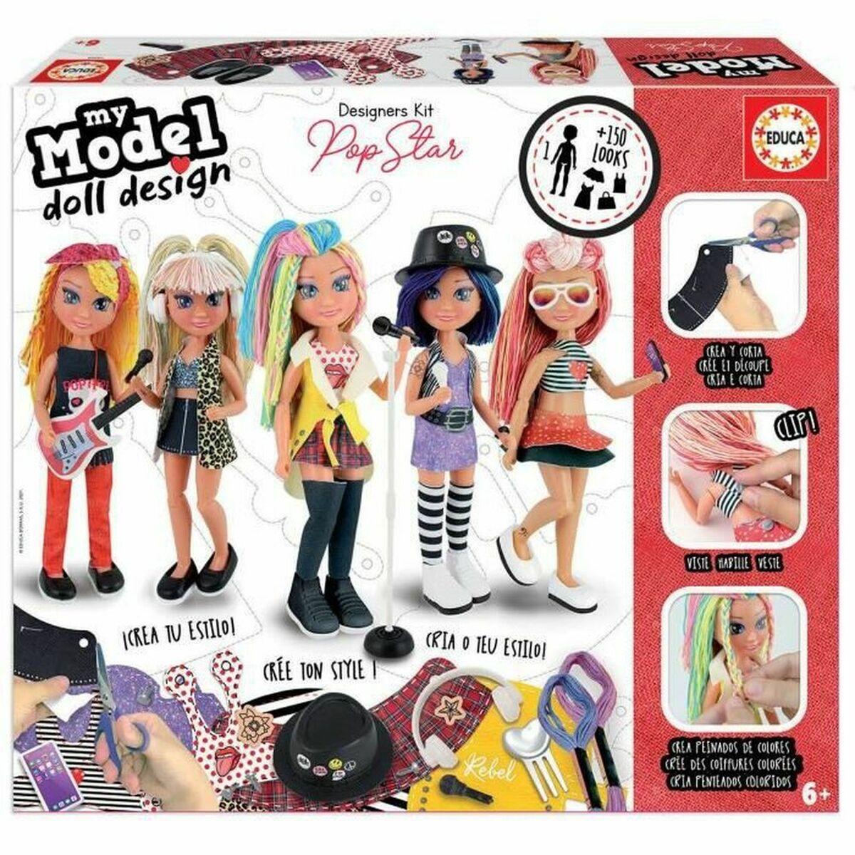 Educa My Model Designers Kit - Pop Star dukkelege