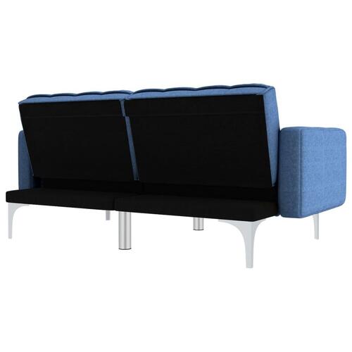 Sovesofa stof blå