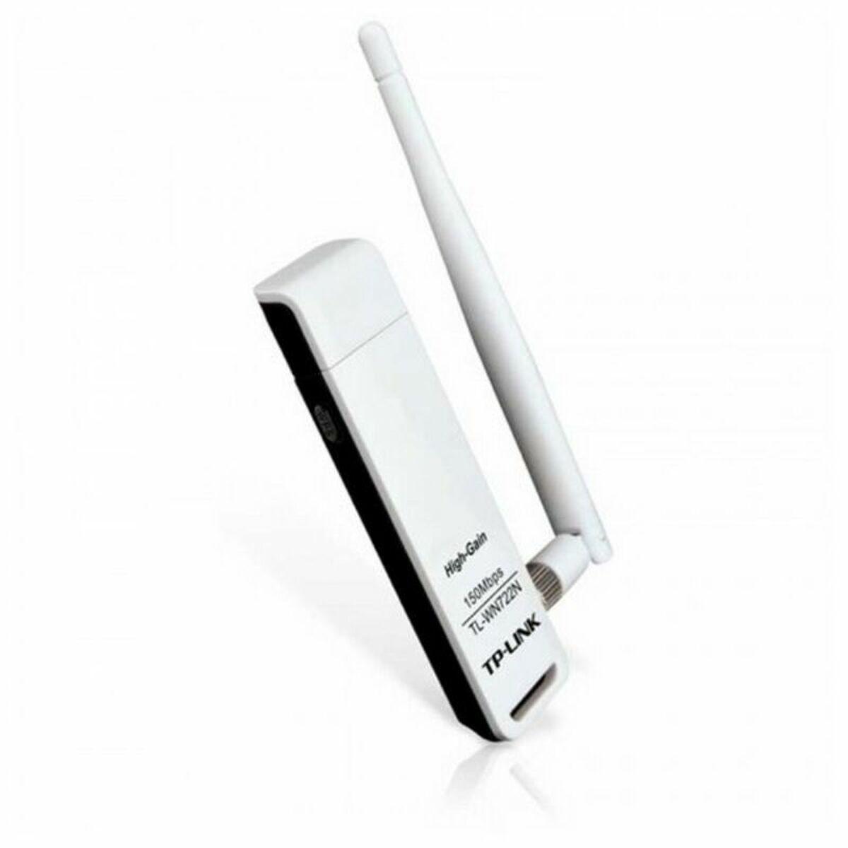 Wi-Fi USB-adapter TP-Link TL-WN722N 150 Mbps Hvid