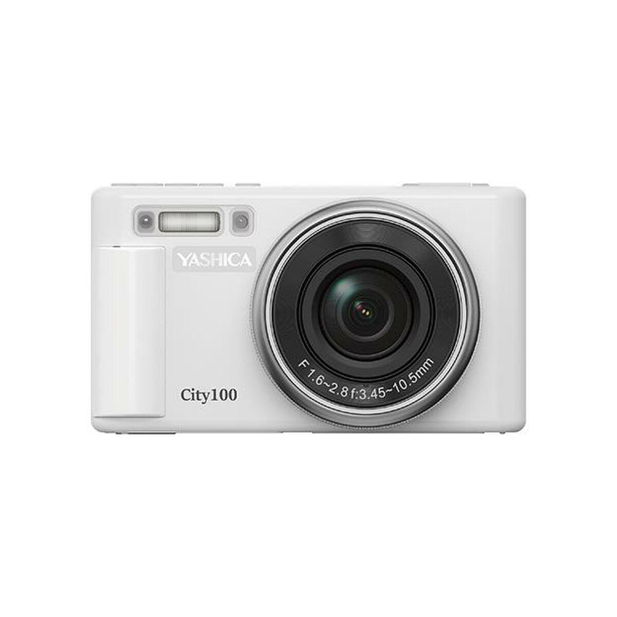Yashica City100 kompaktkamera - hvid (YAS-DGC100-WH) billede