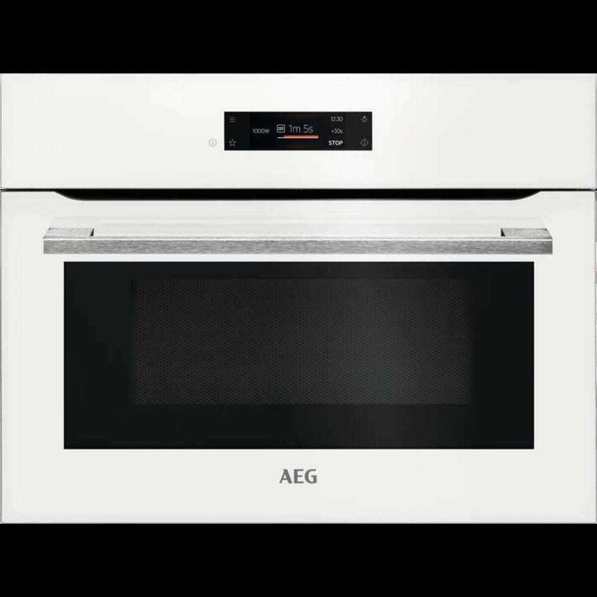 Mikrobølgeovn AEG KMK721880W Hvid 1000 W 42 L