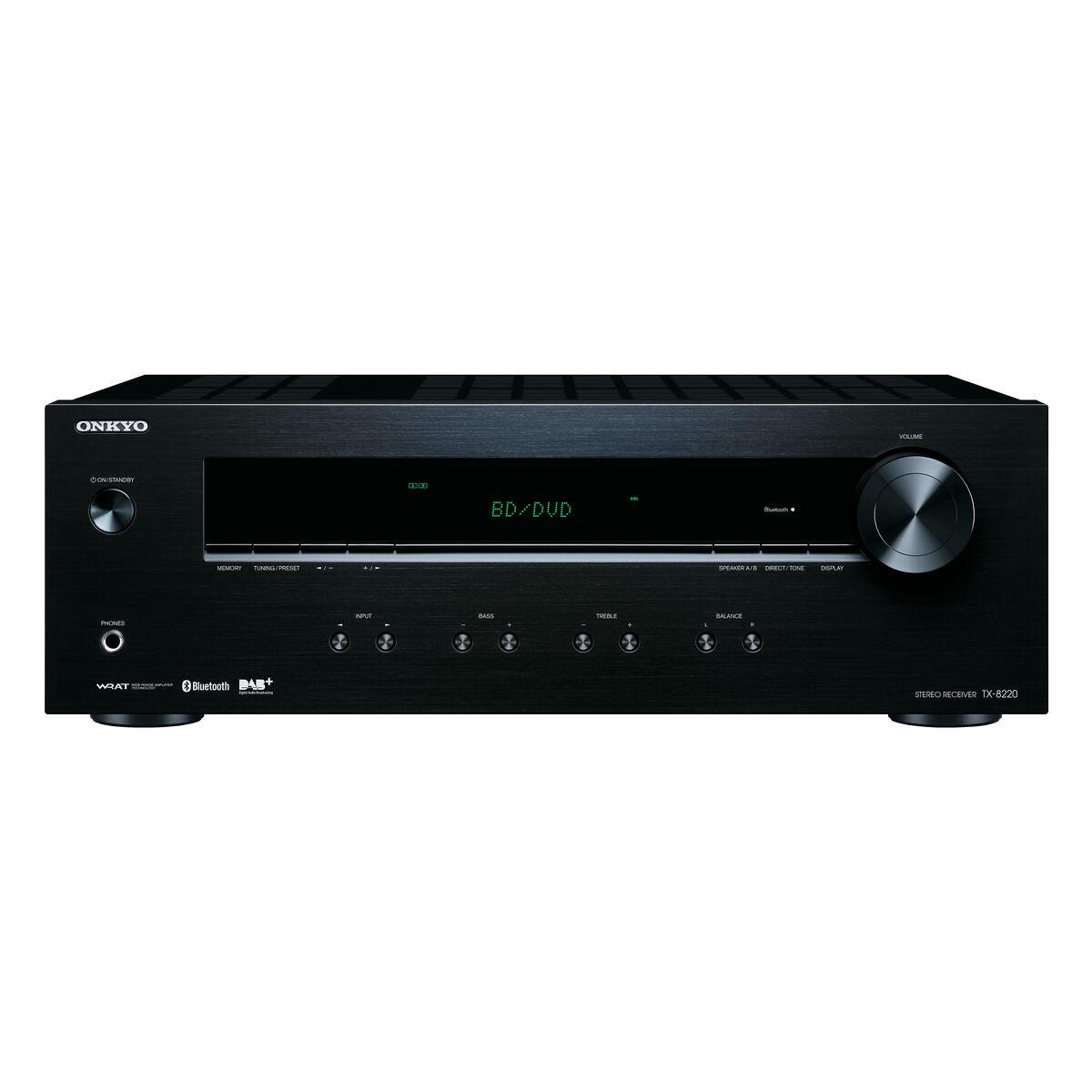 Onkyo TX-8220 stereomodtager med Bluetooth (sort)