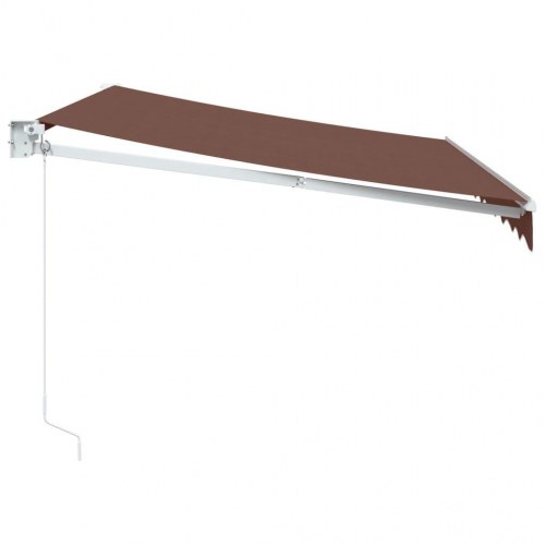 Markise 300 × 250 cm - manuel, brun
