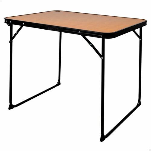 Sammenklappeligt bord Aktive Camping Bambus 80 x 60 x 67 cm