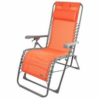 Ležalnik Aktive Orange tekstil 160 x 52 x 76 cm