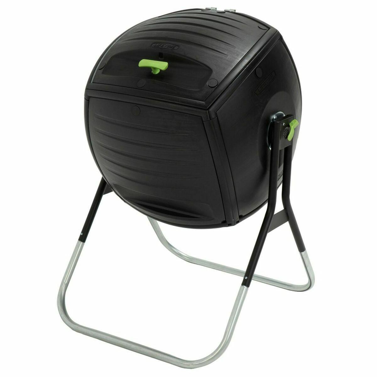Kompostbakke Lifetime Rotation 189 L 75 x 81 x 113 cm
