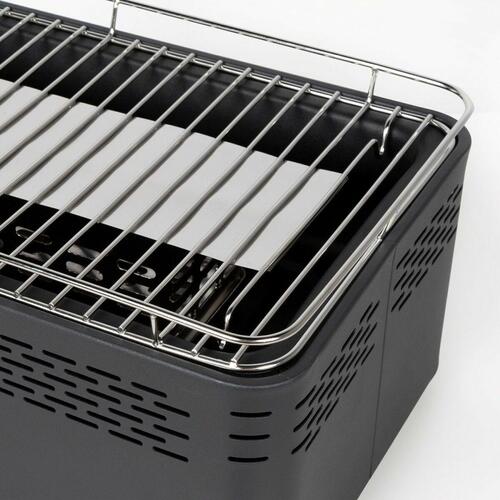 Bærbar røgfri kulgrill Aktive 45 x 19 x 28 cm
