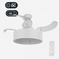 Loftsventilator Universal Blue JALOQUE WFW Ø 104 cm Hvid 65 W