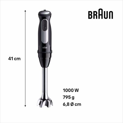 Håndblender Braun 0X22111502 1000 W Sort