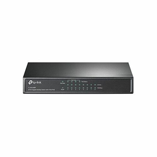 Switch til desktop TP-Link TL-SG1008P Sort