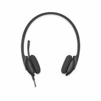 Hovedtelefoner med mikrofon Logitech 981-000475 USB 1,8 m Sort (1 enheder)